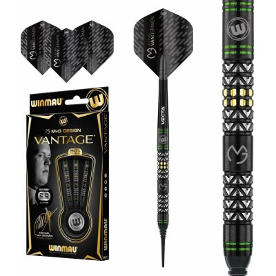 Winmau MvG Vantage 90% 20g soft – Zboží Mobilmania