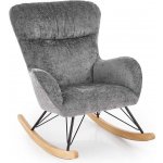 Halmar Houpací křeslo Isaac šedá – Hledejceny.cz