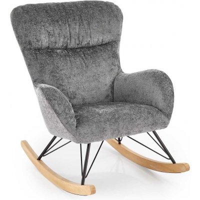 Halmar Houpací křeslo Isaac šedá – Hledejceny.cz