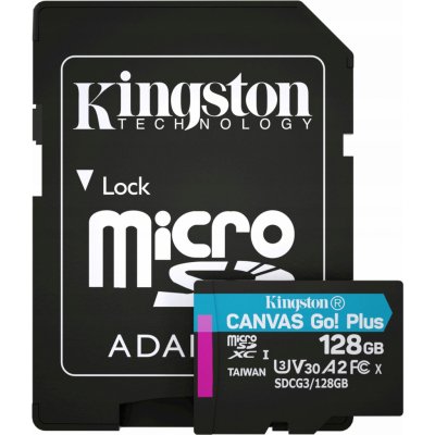 Kingston MicroSDXC UHS-I U3 128 GB SDCG3/128GB – Zbozi.Blesk.cz