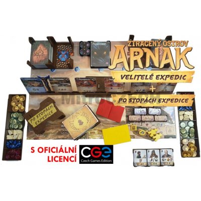 MitroCZECH Custom 3D insert Ztracený ostrov Arnak + rozšíření – Hledejceny.cz
