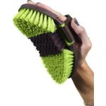 HIPPOTONIC Kartáč pro koně pony Softgrip ohebný 19x10cm šedo růž. – Sleviste.cz