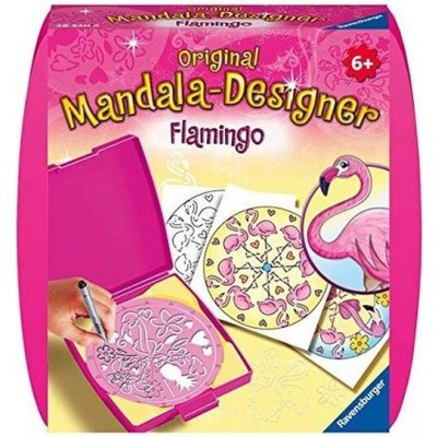 Ravensburger Mandala Designer Mini Flamingo 28520 Učíme se kreslit pro děti od 6 let kreslicí – Hledejceny.cz