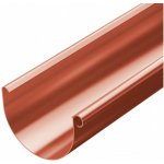 Gutta Aqua Plastový okapový žlab 125 x 3000 mm hnědý – HobbyKompas.cz