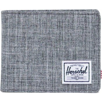 HERSCHEL peněženka Roy Coin RFID Raven Crosshatch 00919