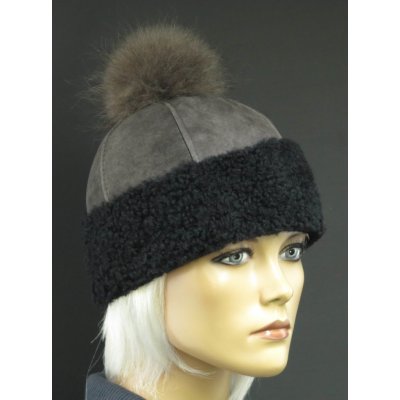 Splus dámská kožešinová čepice z ovčiny 5305 světle hnědá – Hledejceny.cz