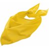 Šátek Sol´s šátek trojcípí Bandana žlutá