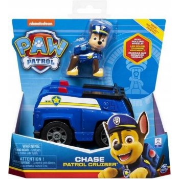 Spin Master Paw Patrol Tlapková Patrola Základní vozidlo s figurkou Chase