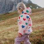Konges Slojd zimní bunda Nuka Coeur Rose Coloré – Zboží Dáma