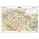 Česko - vlastivědná školní nástěnná mapa, 1:375 000 – Zboží Dáma