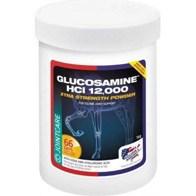 EQUINE AMERICA Glucosamine HCI 12.000 1 kg – Hledejceny.cz