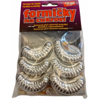 KOVO HB Sada formiček rohlíčky malé 30 ks 57 x 25 mm – Zboží Dáma