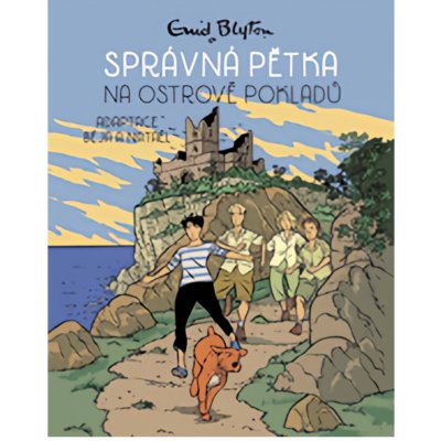 Správná pětka 1. na ostrově pokladů - komiks - Enid Blytonová – Zboží Mobilmania