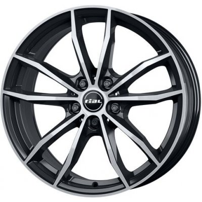 Rial X12X 9x20 5x112 ET33 diamond black polished | Zboží Auto