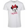 Dámské tričko s potiskem Mickey Mouse Minnie Mouse Girly White