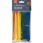EXTOL Premium 8856194 Stahovací pásky 2,5 x 150 mm 100 ks – Zboží Dáma