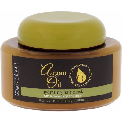 Xpel Argan oil Hydrating Nourishing Cleansing vyživující maska na vlasy s arganovým olejem (Intensive Conditioning Treatment) 220 ml – Zboží Mobilmania