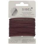 Silné gumičky Sibel 50 mm, 12 ks, hnědé 4441312 – Zboží Dáma