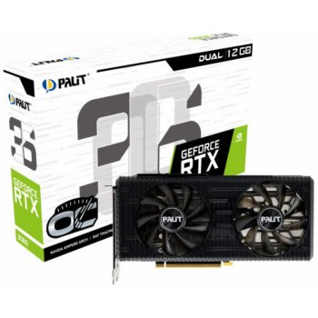 Palit GeForce RTX 3060 Dual OC 12GB GDDR6 NE63060T19K9-190AD