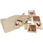 Lesní Svět Frotáž Na dvorku s českými ilustracemi a QR kódy – Zbozi.Blesk.cz