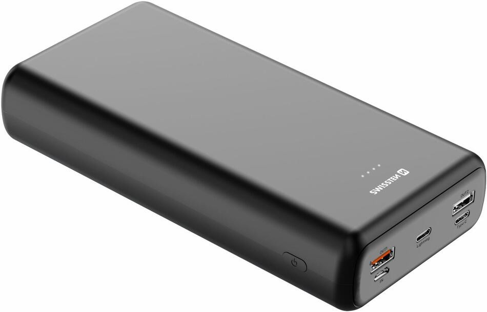 Swissten Power Line 30000mAh 20W Power Delivery černá 22013914