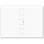 Filofax Poznámkový blok, linkovaný náplň kapesních diářů formát A7 40 listů – Zboží Živě