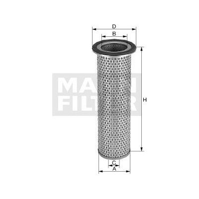 MANN-FILTER Vzduchový filtr MANN MF C19157 – Hledejceny.cz