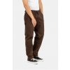 Pánské klasické kalhoty Reell Reflex Loose Chino Dark Brown