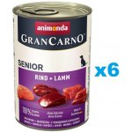 Animonda GranCarno Senior hovězí a jehně 6 x 400 g – Hledejceny.cz