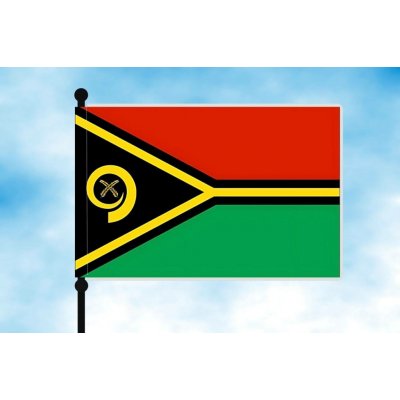 LIBEA, s.r.o. Vanuatu stolní vlaječka Uchycení: Dutinka (pro nasunutí) – Hledejceny.cz