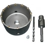 Příklepová vrtací korunka průměr 100mm se stopkou 110mm SDS+ – Zbozi.Blesk.cz