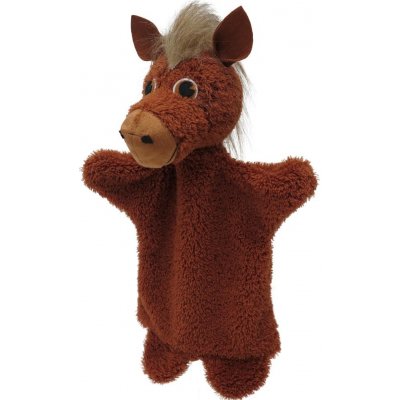 Moravská ústředna Brno Maňásek na ruku Kůň od 30 cm – Zboží Dáma