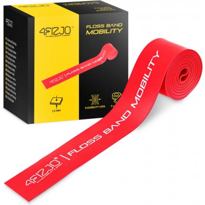 FLOSS BAND Rehabilitační páska 1,5 mm červená – Zboží Dáma