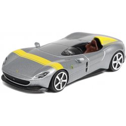 Bburago Ferrari Monza SP1 2018 šedá 1:43