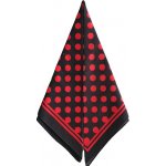 bavlněný šátek potisk červený puntík – Zboží Dáma