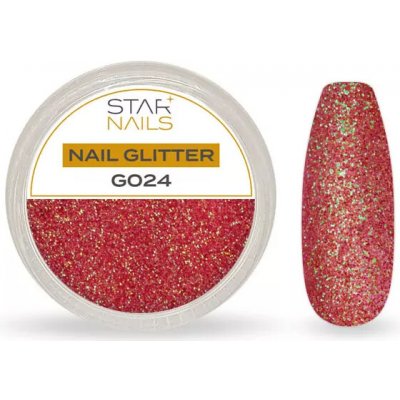 Starnails Nail Art zdobení glitter G024 – Hledejceny.cz