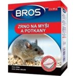 Rodenticid BROS zrno na myši a potkany 6x20g – Hledejceny.cz