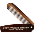 Captain Fawcett skládací hřeben na vousy 11 cm – Zboží Dáma