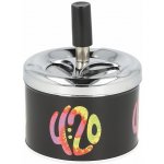 KRCZ Cigaretový popelník kovový otočný Weed Motives 9cm – Zboží Dáma