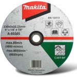 Řezný kotouč 230x3mm na kámen, Makita A-85385 – Zbozi.Blesk.cz