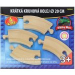 Brio Mini koleje rovné spojky 54 mm 4 ks 33333 – Sleviste.cz