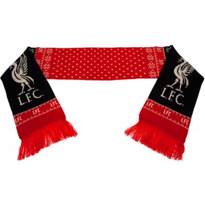 FOREVER COLLECTIBLES - Šála pro fanoušky LIVERPOOL FC Snowflake Scarf