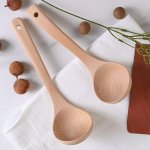 Dřevěná kuchyňská naběračka – Zboží Dáma