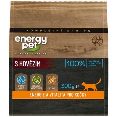 Energy Pet Granule pro kočky s hovězím 0,3 kg