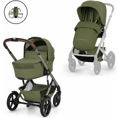 CYBEX Talos S Lux se skládací korbičkou Fold Cot Moss Green TPE 2026 – Hledejceny.cz