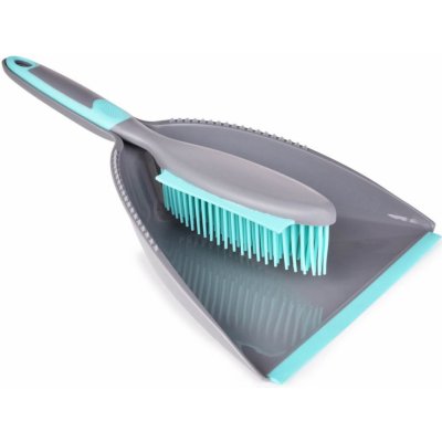 GoEco Zubatá lopatka a Smetáčkostěrka smetáček s praktickou stěrkou 34 cm mintová – Zboží Dáma