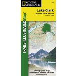 Lake Clark národní park Alaska turistická mapa GPS komp. NGS – Sleviste.cz