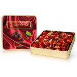 Selllot Čokoládové pralinky z hořké čokolády s višní v plechové dóze 300 g – Zboží Dáma