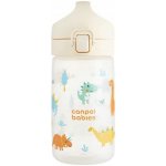 Canpol babies Láhev pro děti JUNIOR 400 ml modrá – Zboží Dáma