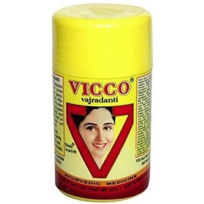 Vicco Vajradanti zubní prášek 25 g – Zboží Dáma